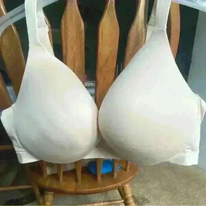 Cacique Beige Lightly Lined Full Coverage Bra 54 D Lane Bryant